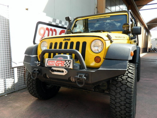 Jeep Wrangler Jk powered by 9000 Giri