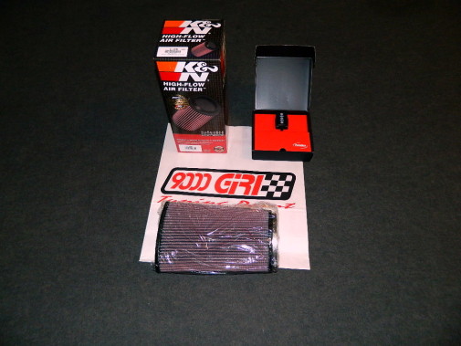 filtro aria sportivo Kn + pedal box Porsche Cayman 2.7