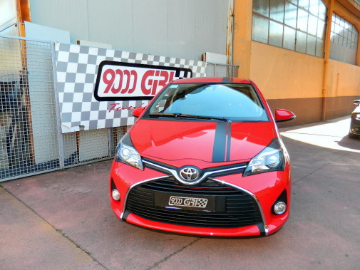 Toyota Yaris powered by 9000 Giri