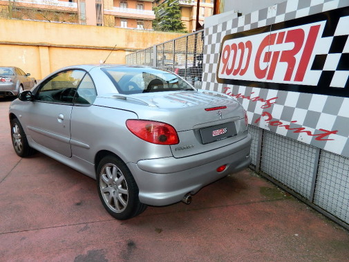 Peugeot 206 cabrio powered by 9000 Giri