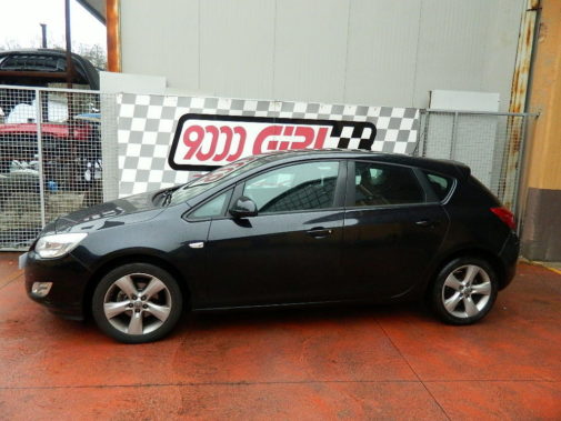 Opel Astra 1.4 turbo ecoboost powered by 9000 Giri