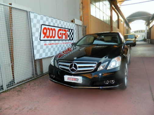 Mercedes Benz E 250 cdi powered by 9000 Giri