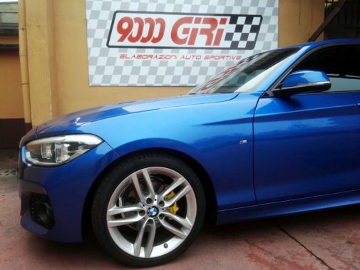 Bmw 116d powered by 9000 giri