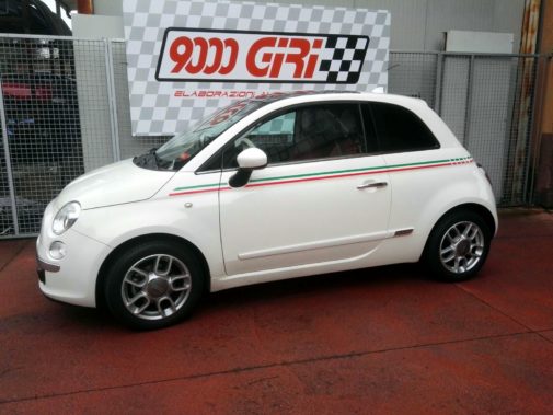 Fiat 500 1.4 16v powered by 9000 Giri