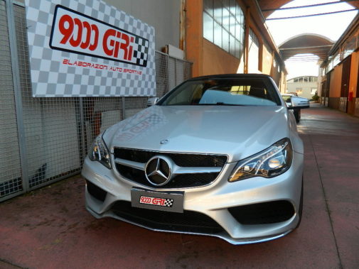 Mercedes Benz E350 powered by 9000 Giri