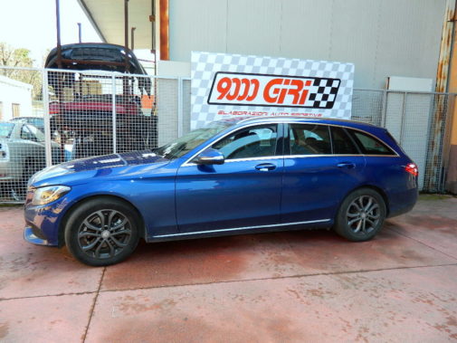 Mercedes c220cdi sw powered by 9000 giri