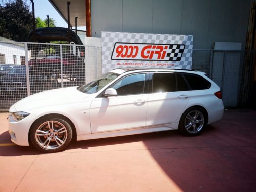 Bmw 320d Touring powered by 9000 Giri