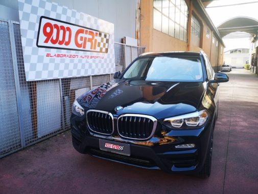 Bmw X3 2.0 powered by 9000 Giri