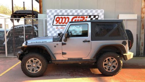 Jeep Wrangler Jk 2.8 crd powered by 9000 Giri