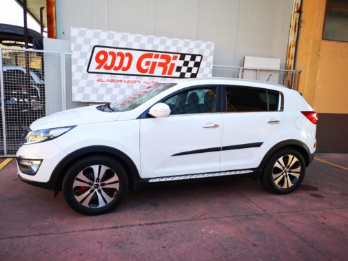 Kia Sportage powered by 9000 Giri