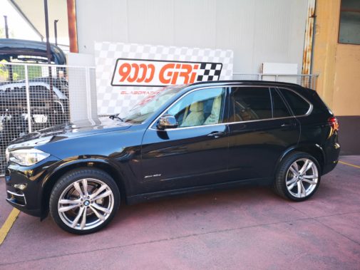 Bmw X5 3.0 d powered by 9000 giri