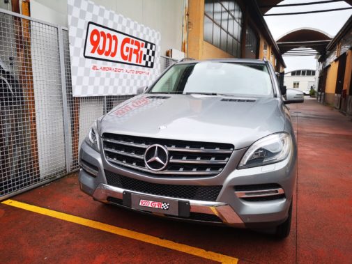 Mercedes Ml 350 cdi powered by 9000 Giri