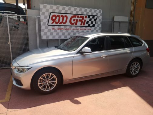 Bmw 316d Touring powered by 9000 Giri