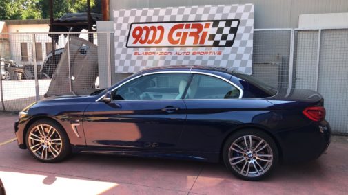 Bmw 440i cabrio powered by 9000 Giri