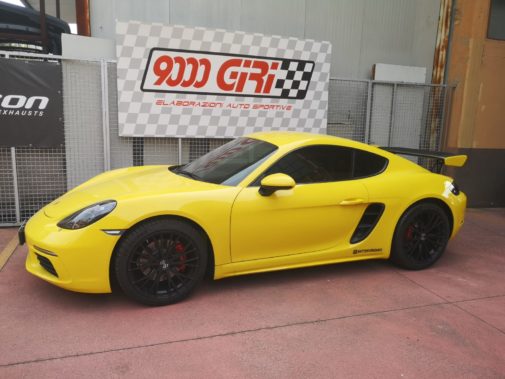 Porsche Cayman 2.0 tb 718 powered by 9000 Giri