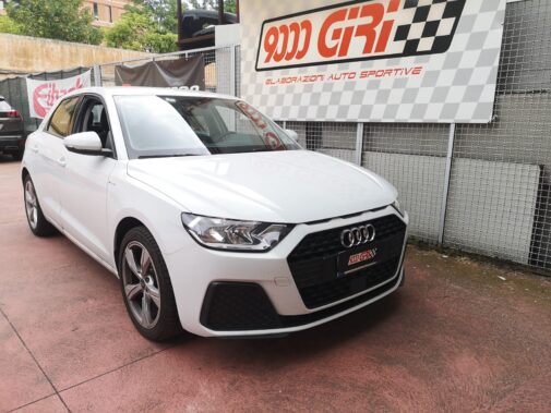 Audi A1 1.4 tsi con terminale sportivo omologato Inoxcar + centrale diretto Inoxcar gruppo N