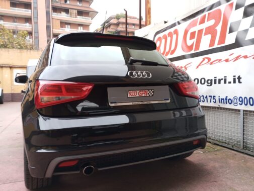 Audi A1 1.6 tdi con rimappatura centralina elettronica motore per incrementi coppia e potenza by 9000 Giri elaborazioni